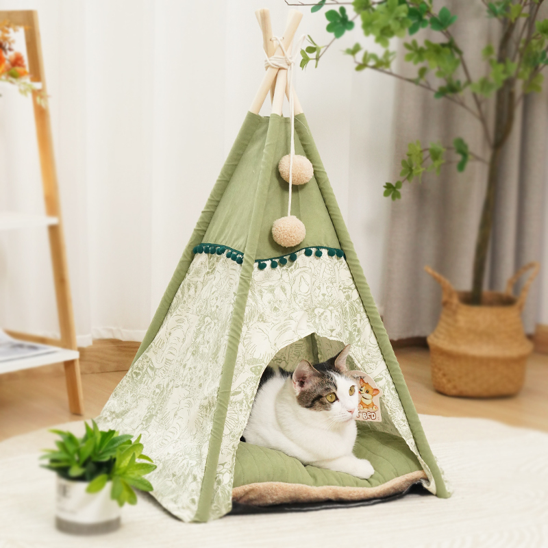 wholesale manufacturer detachable cat tent felt