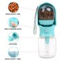 Wholesale 2 in 1 Custom Logo Portable Travel Pet Product Cheap Dog Water Bottle