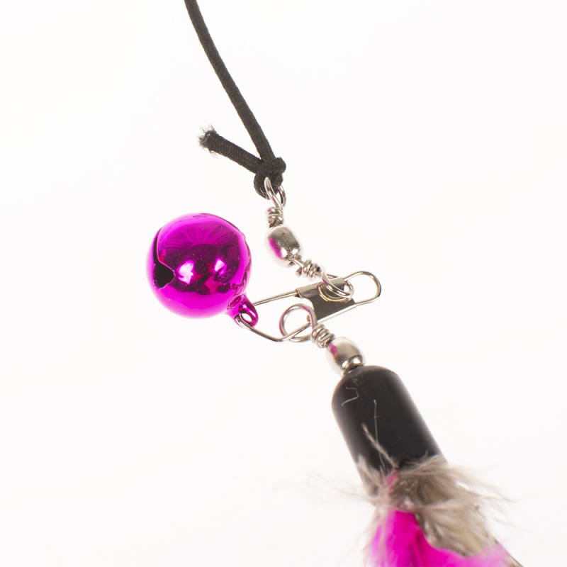 Wholesale manufacturer cheap interactive cat feather teaser toys
