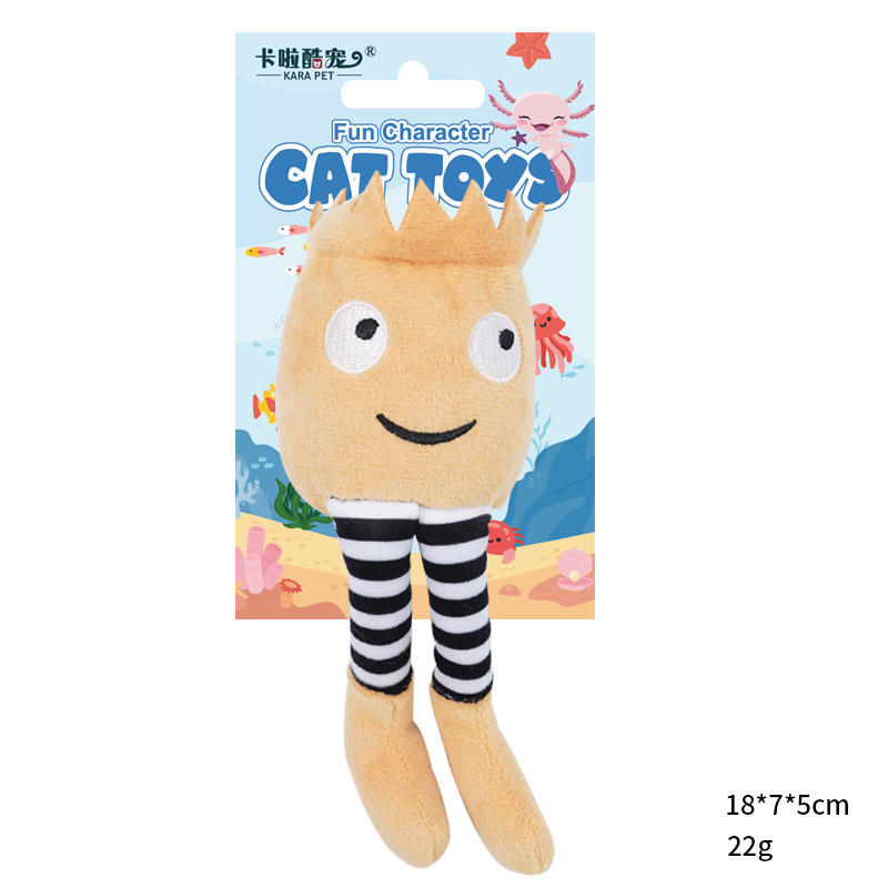 Wholesale Cute Catnip Squeaky Cat Plush Toys