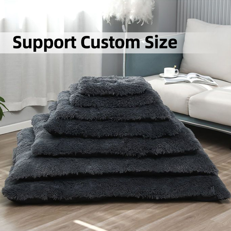 Manufacturer Wholesale Pet Supplier Custom Logo Soft Plush Anti-slip Cat Dog Cushion