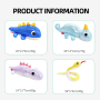Wholesale Custom Logo Squeaky Cotton Stuffed Dog Chew Toys