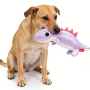 Wholesale Custom Logo Squeaky Cotton Stuffed Dog Chew Toys