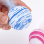 Manufacturer wholesale pink blue black feather cat ball toy