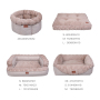 Manufacturer Wholesale Custom logo Plush Pet Beds Accessories