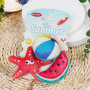 Manufacturer wholesale custom summer series interactive cat plush toy set