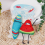 Manufacturer wholesale custom summer series interactive cat plush toy set