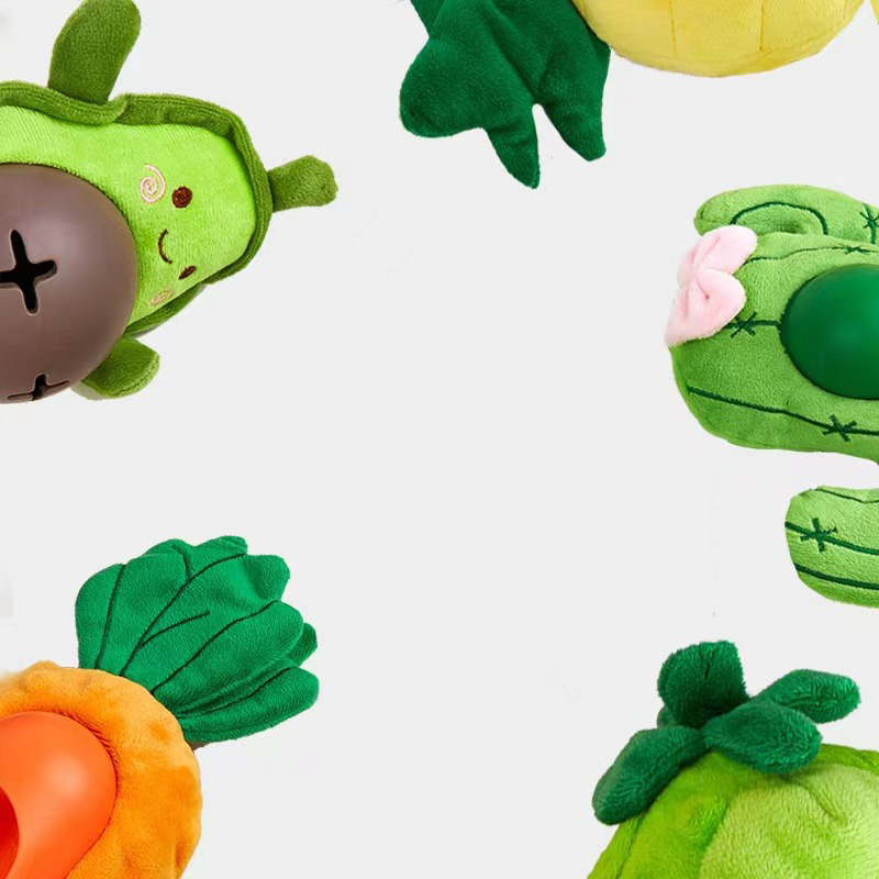 Manufacturer wholesale chew snuffle slow feeder dog plush toys
