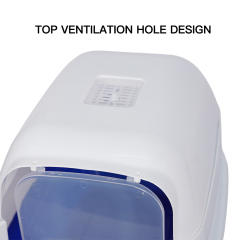 Wholesale Plastic Detachable Cat Litter Box with Cap
