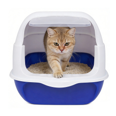 Wholesale Plastic Detachable Cat Litter Box with Cap