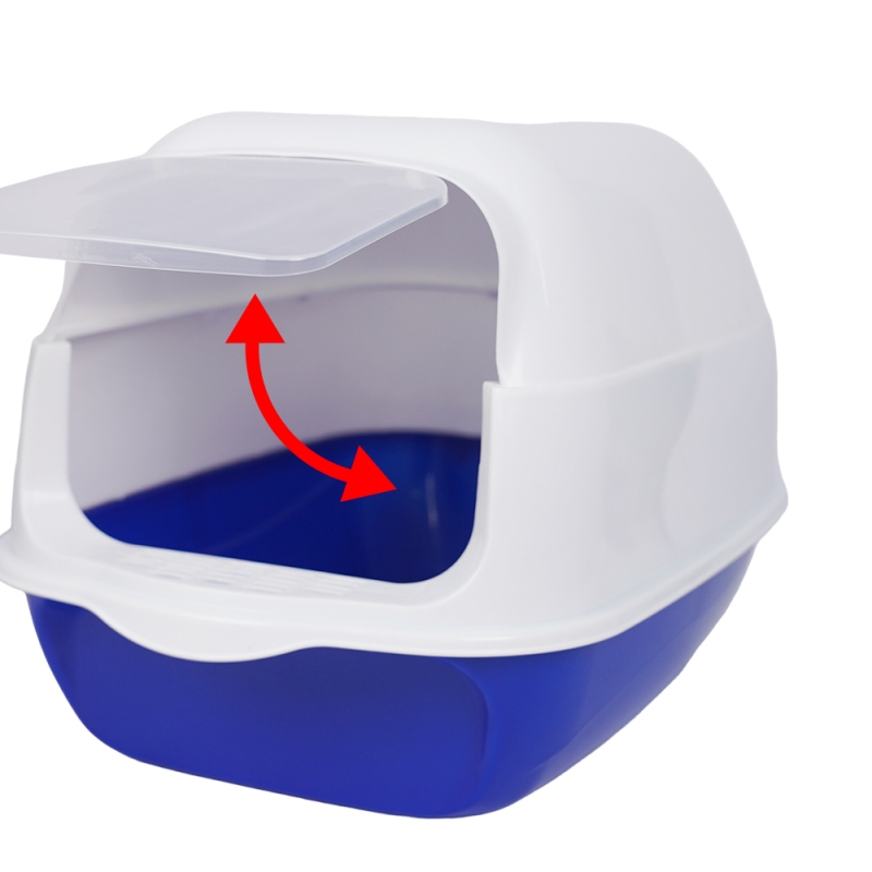 Wholesale Plastic Detachable Cat Litter Box with Cap