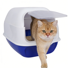 Wholesale Plastic Detachable Cat Litter Box with Cap