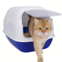 Wholesale Plastic Detachable Cat Litter Box with Cap