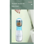 Manufacturer wholesale dog food storage water bottle blue pink white