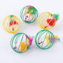 Wholesale Feather Interactive Steel Wire Cat Mouse Toy