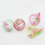 Wholesale Feather Interactive Steel Wire Cat Mouse Toy
