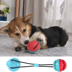 Manufacturer wholesale suckable dog tpr feeder chew toy