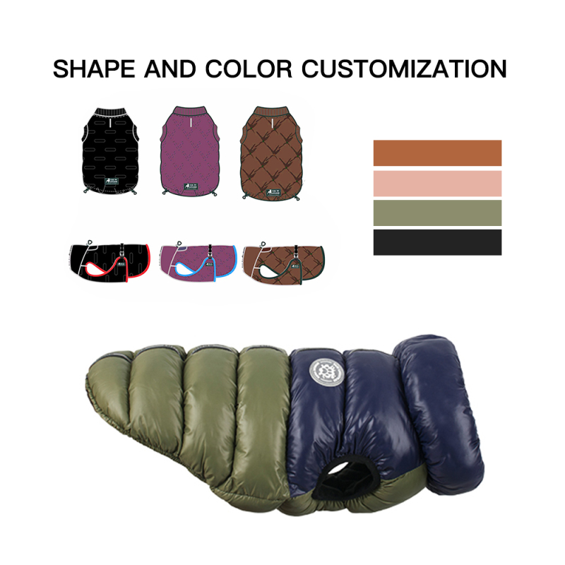 Wholesale Custom logo Winter Dog Accessories Pet Clothes