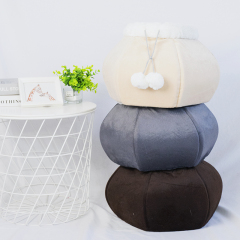 Manufacturer wholesale short plush cotton stuffed lantern cat warm house