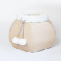 Manufacturer wholesale short plush cotton stuffed lantern cat warm house