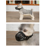 Wholesale Multi-size Black Beige Adjustable Dog Muzzle