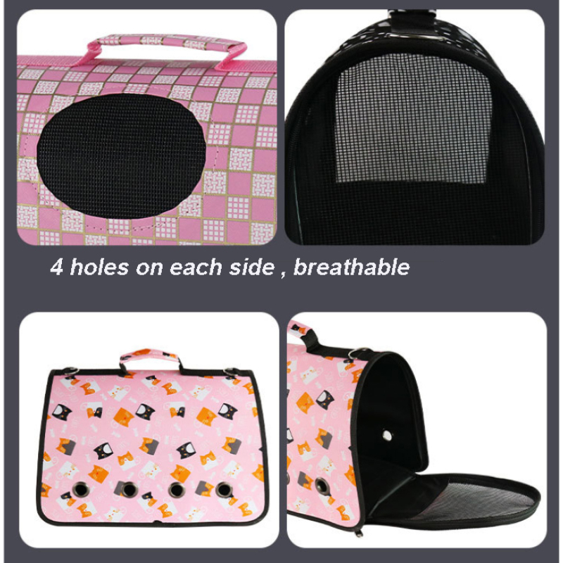 Manufacturer wholesale multi-design breathable outdoor portable cat carrier bag