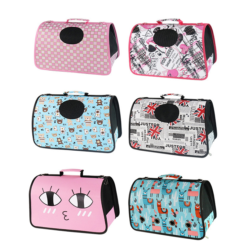 Manufacturer wholesale multi-design breathable outdoor portable cat carrier bag