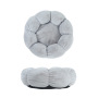 Wholesale Custom Logo Flower Design Soft Warm Plush Pet Product Supplier Dog Cat Bed