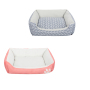 Manufacturer wholesale OEM stock design soft pet dog sofa beds