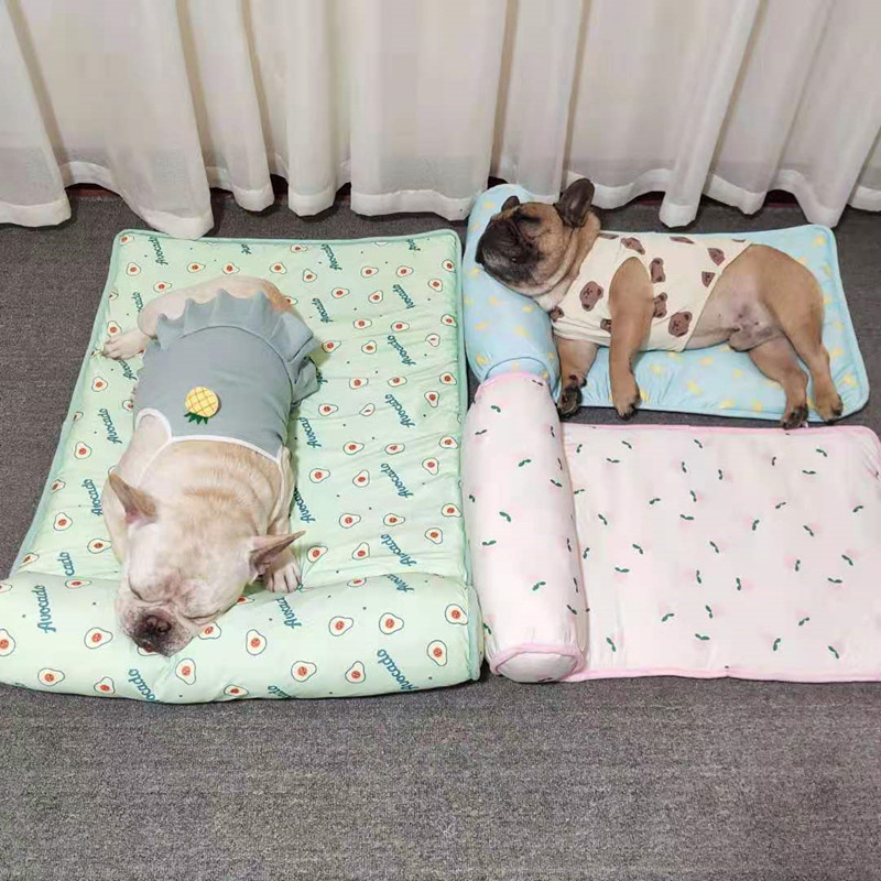Manufacturer wholesale summer ice silk dog cooling mat