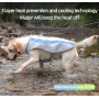 Wholesale Reflective Stripe Breathable Large Dog Cooling Clothes
