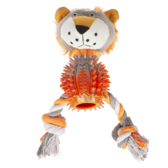 wholesale manufacturer chew indestructible plush rope tpr set pet dog toys