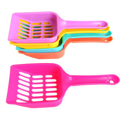 Manufacturer wholesale plastic safe non-toxic cat litter shovel scoop