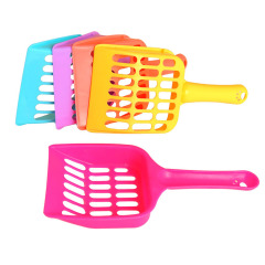 Manufacturer wholesale plastic safe non-toxic cat litter shovel scoop