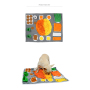 Manufacturer wholesale feeding washable portable orange pet dog snuffle mat non slip