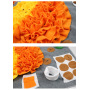 Manufacturer wholesale feeding washable portable orange pet dog snuffle mat non slip