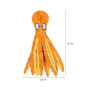 Manufacturer wholesale pink green blue orange dog octopus plush toys