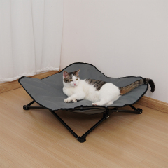 Manufacturer wholesale outdoor foldable elevate raised cat dog chair bed