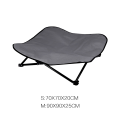 Manufacturer wholesale outdoor foldable elevate raised cat dog chair bed