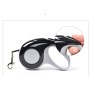 Manufacturer wholesale small large plastic nylon automatic retractable dog leash pink grey blue