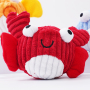 Wholesale Custom Logo Red Yellow Blue Dog Plush Toys
