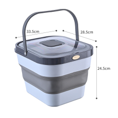 Manufacturer wholesale luxury foldable portable dog pet food storage container