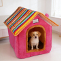 Wholesale Custom Logo Warm Pet Product Small Dog Cat House Indoor