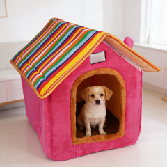 Wholesale Custom Logo Warm Pet Product Small Dog Cat House Indoor