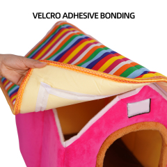 Wholesale Custom Logo Warm Pet Product Small Dog Cat House Indoor