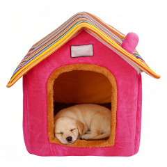 Wholesale Custom Logo Warm Pet Product Small Dog Cat House Indoor