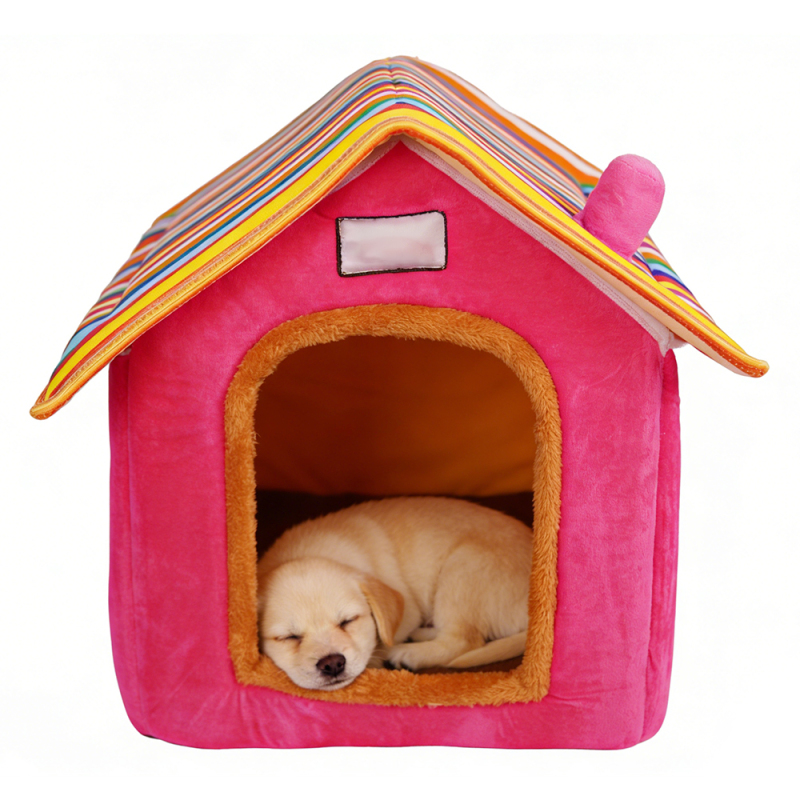 Wholesale Custom Logo Warm Pet Product Small Dog Cat House Indoor