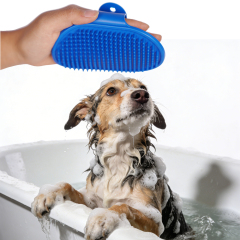 Wholesale TPR Remove Hair Cat Pet Dog Bath Brush