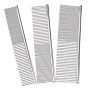 Manufacturer wholesale smooth needle sparse and dense double teeth dog comb stainless steel