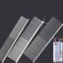 Manufacturer wholesale smooth needle sparse and dense double teeth dog comb stainless steel